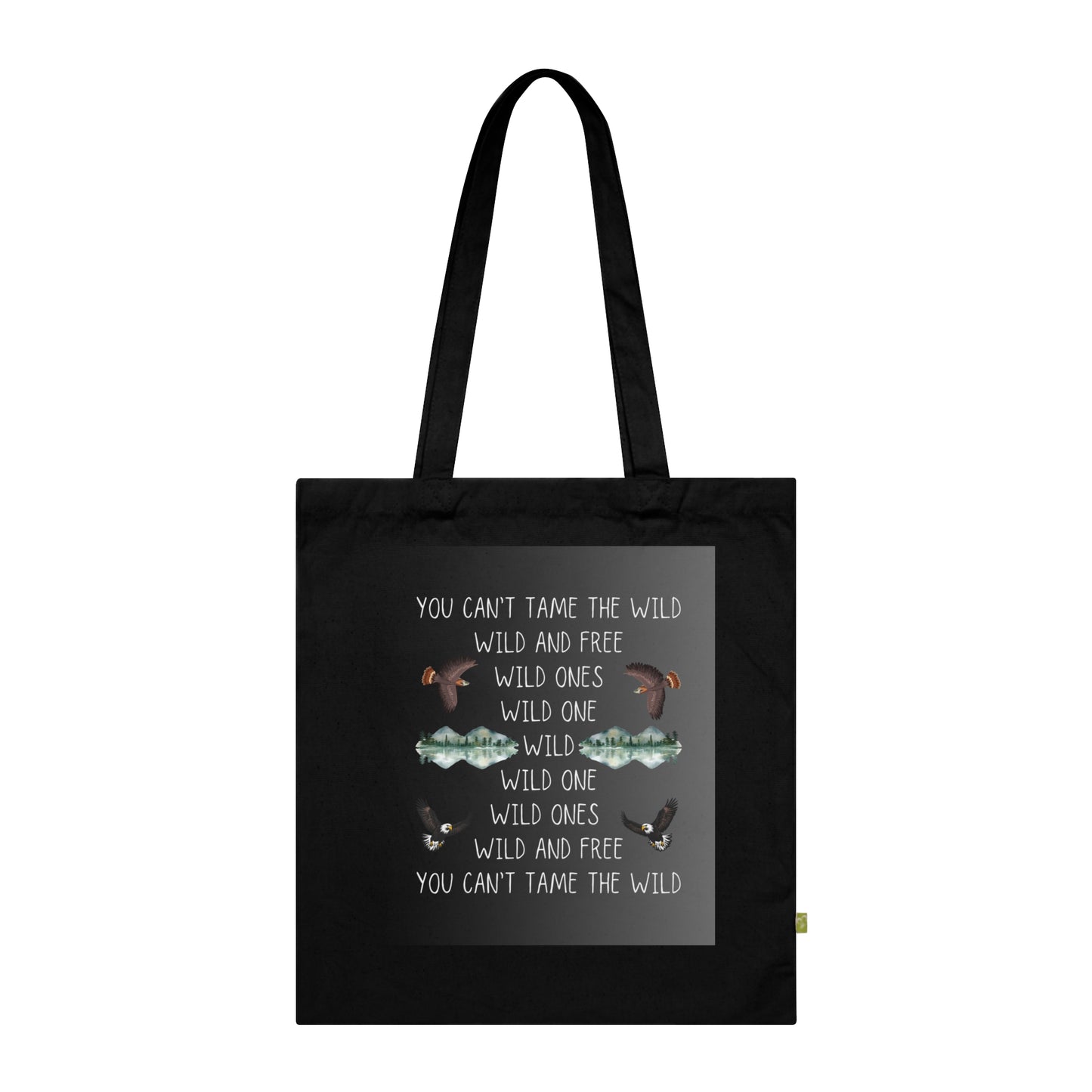 Wild Ones Organic Cotton Tote Bag - Eco-Friendly Wildlife Design