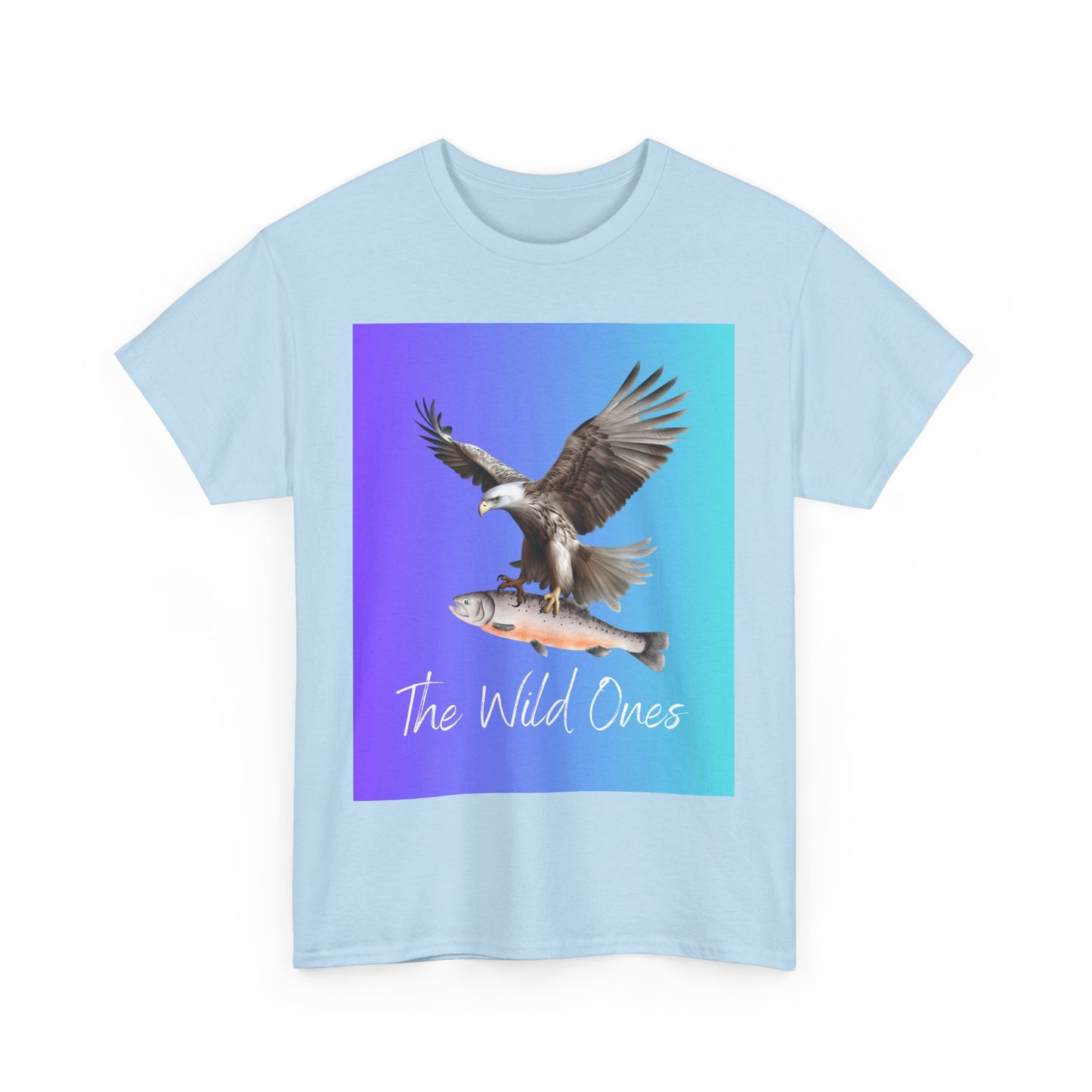 The Wild Ones Unisex Heavy Cotton Tee - Nature-Inspired Graphic Tee