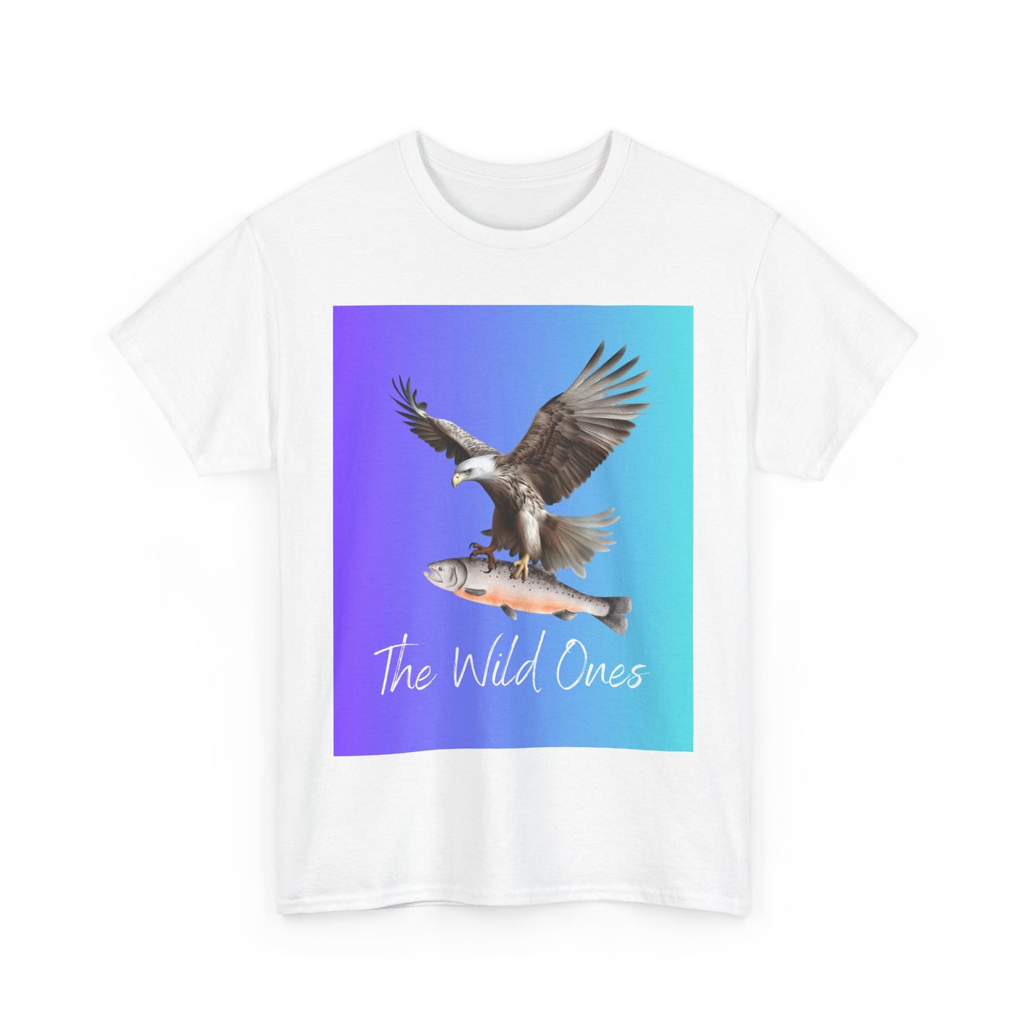 The Wild Ones Unisex Heavy Cotton Tee - Nature-Inspired Graphic Tee